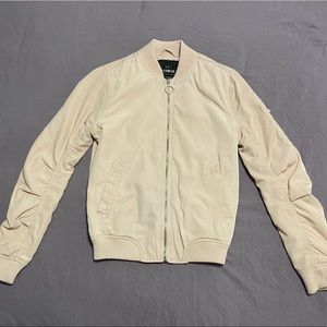 Pale Pink Bomber Jacket
